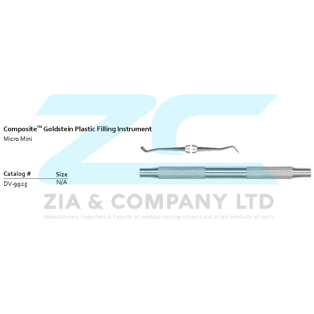 TM Composite Goldstein Plastic Filling Instrument
