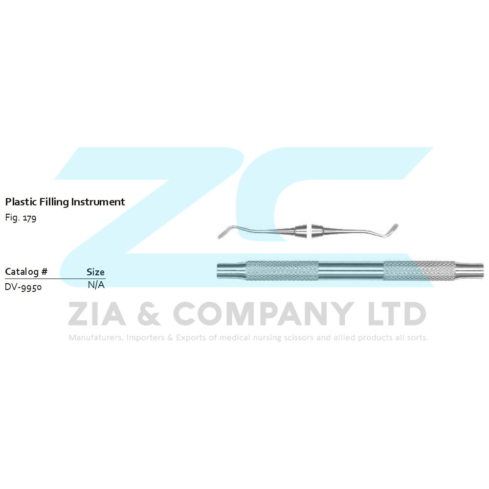Plastic Filling Instrument