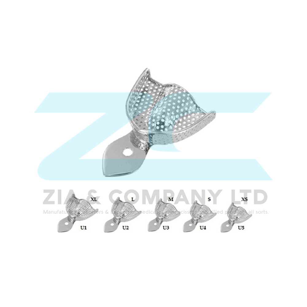 Perforated Upper Impression Tray With Retention Lock