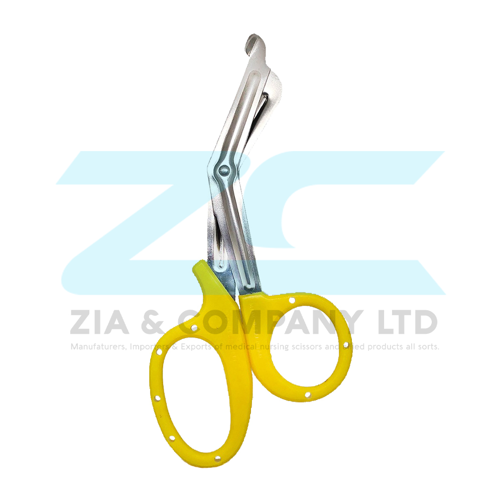 Utility Scissors Yellow Plastic Handle 19cm