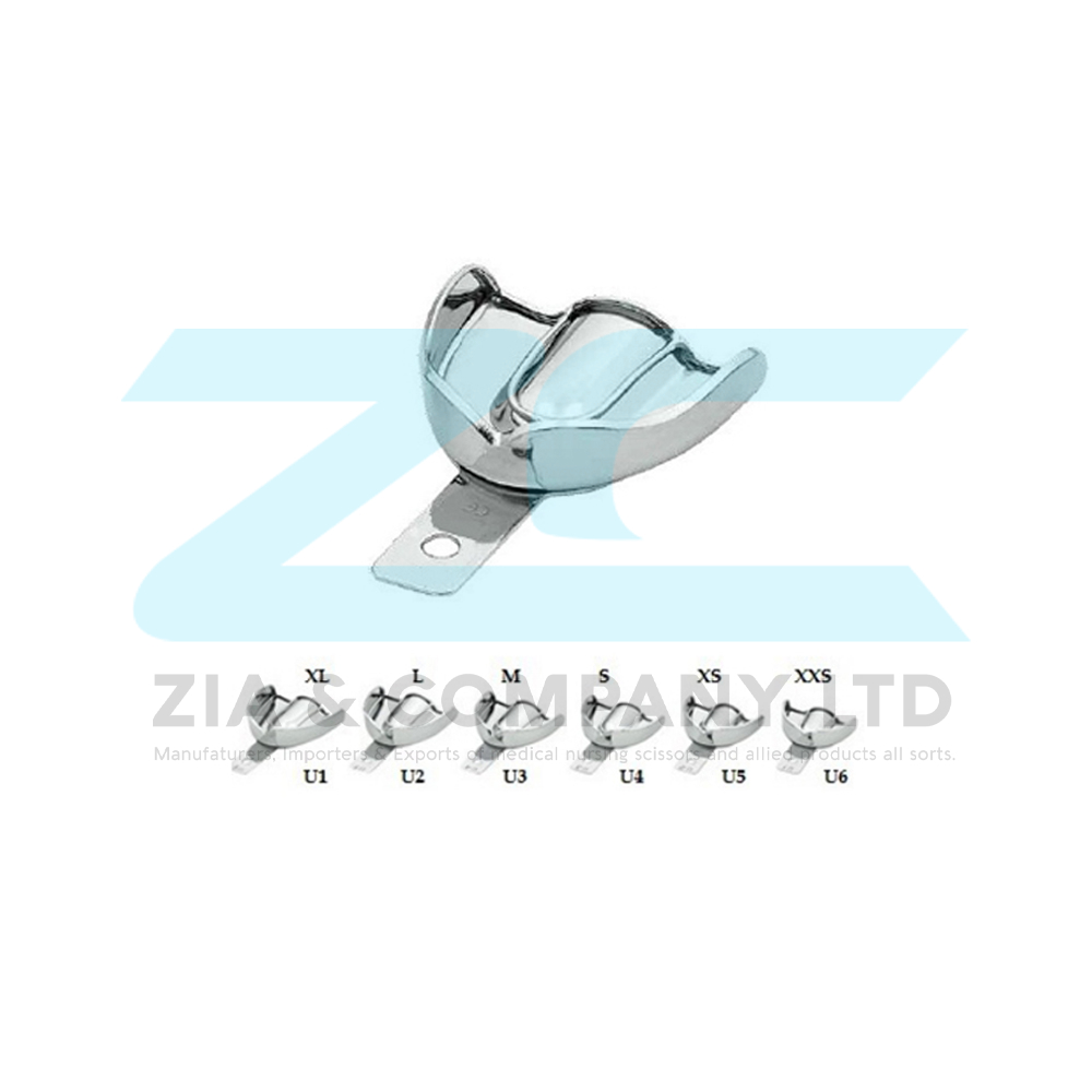 Solid Upper Impression Tray With Retention Lock