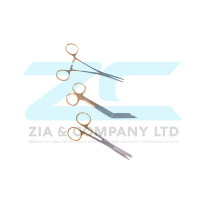 Powder and Gold Plated Scissors Sets